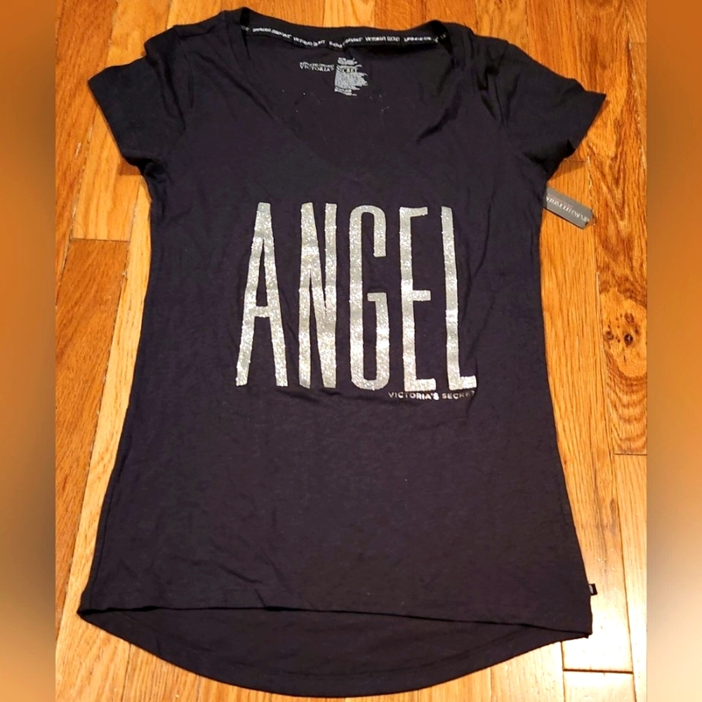 VINTAGE NEW VICTORIA'S SECRET SUPERMODEL ESSENTIALS TEE SIZE MEDIUM SUPER RARE